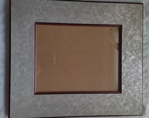 Martin Aborn Cornice 15x13 e 8x10 Foto Made in Italy Modello Paisley - Foto 1 di 6