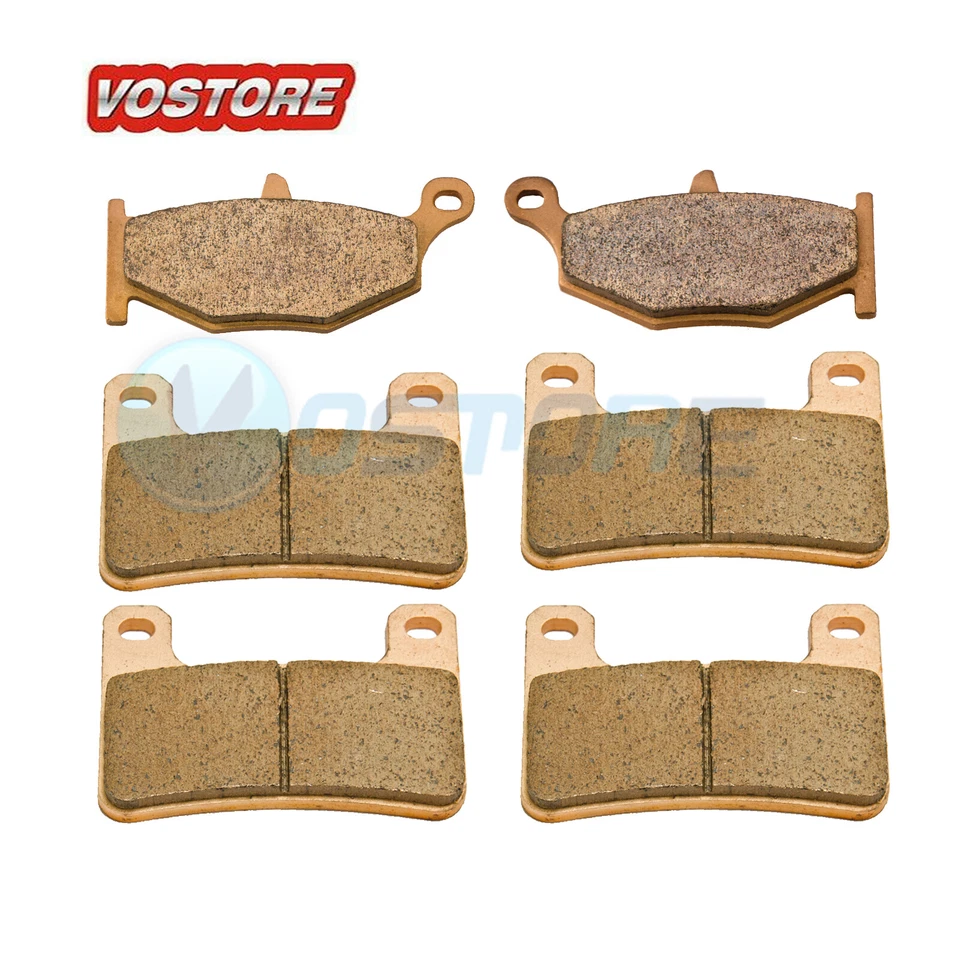 F+R Sintered Brake Pads Fits Suzuki GSXR600 & GSXR750 2006-2010 GSXR1000 2007-08 - Image 1 of 4