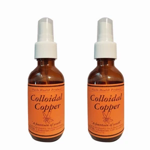 Natural Liquid Colloidal Copper Spray Haircare 60ml Mineral Supplement 2 pieces - Picture 1 of 1