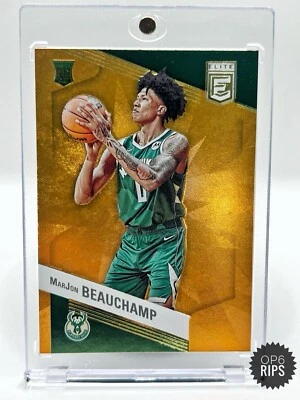 2022-23 Donruss Elite - Rookies Orange #249 MarJon Beauchamp (RC) - Image 1 of 2