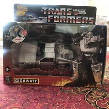  Transformers Back to the Future 35th Anniversary Gigawatt Delorean 