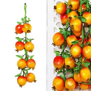 Artificial Garlands Fake Fruit Vegetable Plant Vine for Home Party - Picture 1 of 28