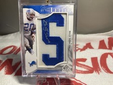 2009 SP Authentic By the Letter Signatures 03/25 #BLS-SI Auto HOF Lions