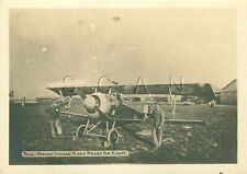 Original WWI US Army Real Photo- Airplane- Biplane- French Chase Plane- Toul