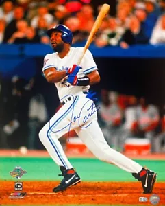 Joe Carter signed Toronto Blue Jays 1993 World Series 16x20 Photo- MLB HOLOGRAM - Picture 1 of 1