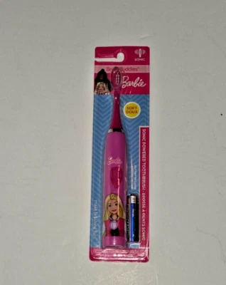 Cepillo de dientes sónico a batería Brush Buddies-Barbie para niños Foto 1 de 2