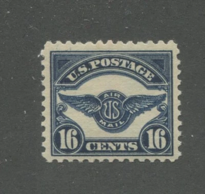 1923 US Air Mail Postage Stamp #C5 Mint Lightly Hinged F/VF Original Gum - Image 1 of 2