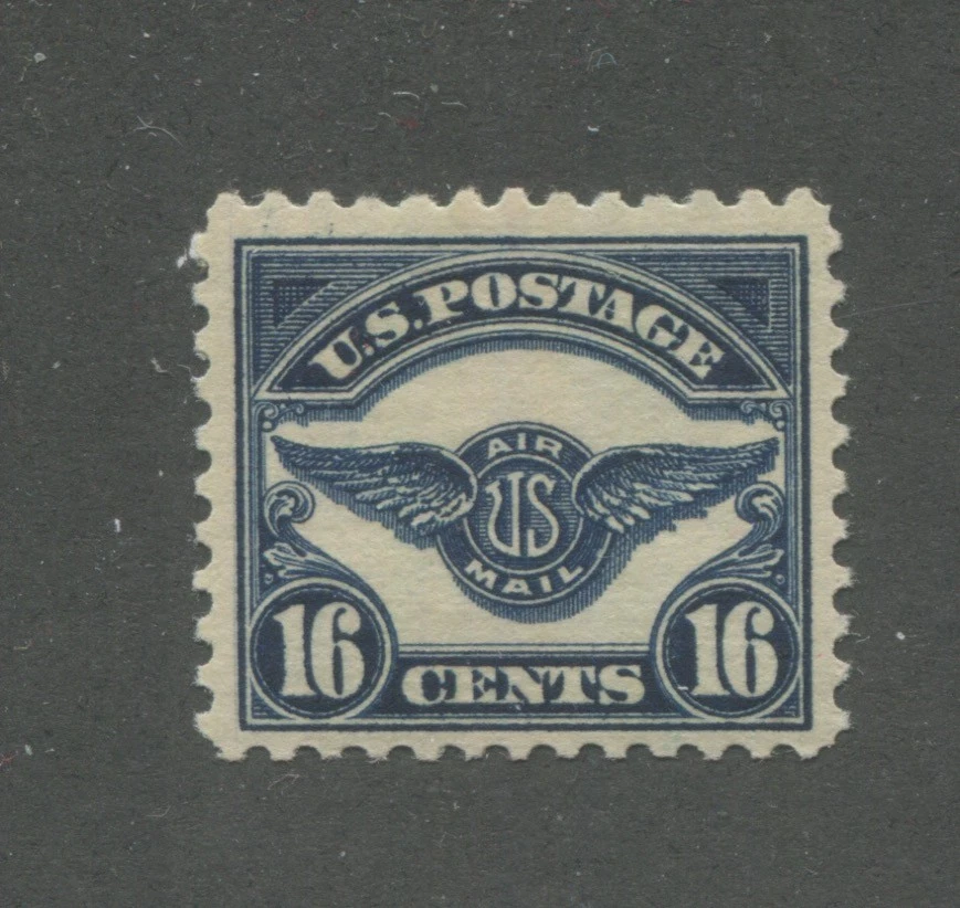 1923 US Air Mail Postage Stamp #C5 Mint Lightly Hinged F/VF Original Gum - Image 1 of 2