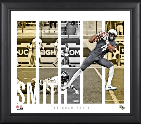 Tre'Quan Smith UCF Knights Framed 15x17 Player Panel Collage Cover