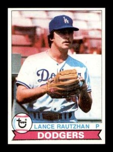 1979 Topps Lance Rautzhan #373 Los Angeles Dodgers