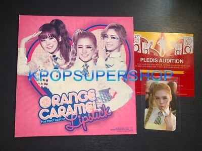 Orange Caramel 1st Album Lipstick CD Photobook Good OOP Rare OOP Lizzy Photocard Foto 1 de 4