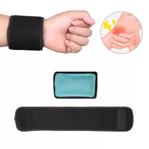 1x Ice Pack for Injuries Wrap - Small Reusable Wrist Wraps for Pain Swelling - Picture 1 of 10
