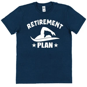 Plan Schwimmen Ruhestand T-Shirt Ruhestand Geschenk Ruhestand Geschenk für Schwimmer - Bild 1 von 2