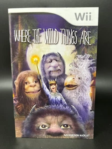 Where the Wild Things Are (Nintendo Wii) *NUR BEDIENUNGSANLEITUNG* - Bild 1 von 2
