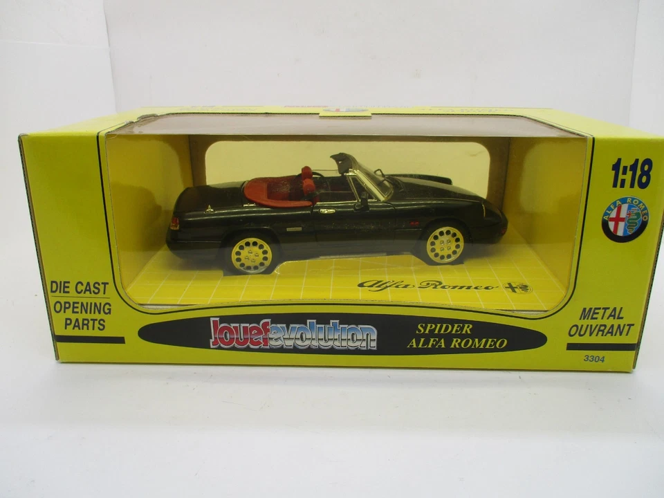 Jouef evolution 1/18 Spider Alfa Romeo 3304 - Image 1 of 4