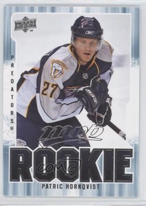 2008-09 Upper Deck MVP Patric Hornqvist #372 Rookie RC