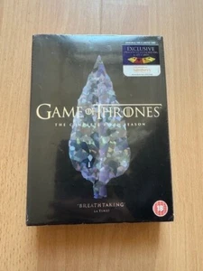 Game Of Thrones Season 5 DVD Boxset Dragon Glass Packaging - Brand New & Sealed - Picture 1 of 3
