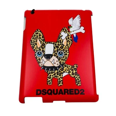 Dsquared2 Red Hard Case Cover For Apple iPad 2 - Image 1 of 4