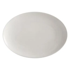 Maxwell & Williams White Basics Platte oval Servierplatte Porzellan Weiß 30x22cm - Picture 1 of 1