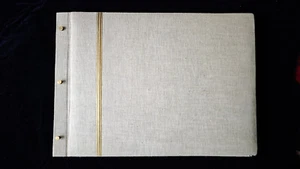 Fotoalbum Leinenbezug Querformat 43 x 31 cm, neu, mit Zwischenblättern - Bild 1 von 3