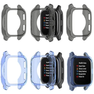 TPU Protector Case Anti-scratch Watch Screen Skin Cover Frame for Garmin Venu sq - Picture 1 of 15