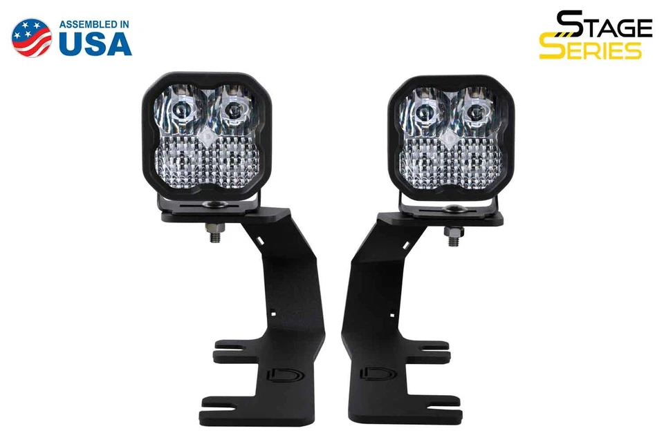 Kit de luces de zanja LED SS3 para Chevy Silverado 1500 Sport 2014-2019 combo blanco Foto 1 de 4