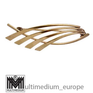 Dekorative 333er Gold Brosche 8k vtg gold brooch 8ct - Bild 1 von 4