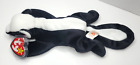Retired 1995 Ty Beanie Baby - Stinky The Skunk (Rare Stamp on Tush Tag)