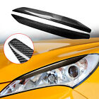 For Hyundai Genesis Coupe 2009-2011 Carbon Fiber Eyebrow Eyelid Headlight Cover