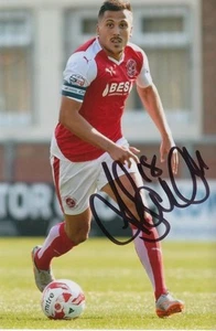 FOTO 2X4 FLEETWOOD TOWN FIRMADA A MANO ANTONI SARCEVIC 6X4. - Imagen 1 de 1