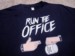 Run The Jewels x The Office Navy Blue Crewneck Sweatshirt Men's XL michael scott - Picture 1 of 5