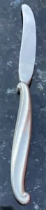 925 STERLING SILVER ''SWAN LAKE'' DINNER KNIFE BY INTERNATIONAL. 5 AVAILABLE - Picture 1 of 5