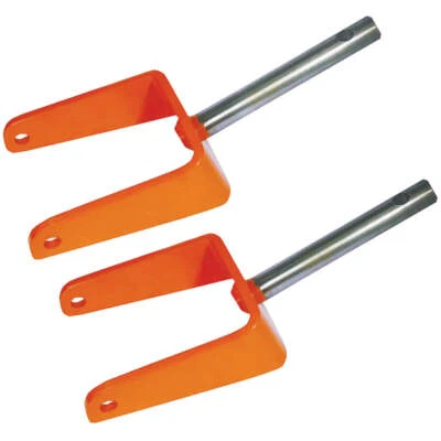 Yugo de rueda delantera 45006 2 piezas genuino OEM Scag Advantage Velocity 52"-72" Foto 1 de 2