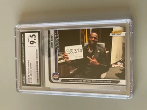 2022 Panini Instant #108 LeBron James NBA History Career Scoring Record CGC 9.5 - Picture 1 of 11