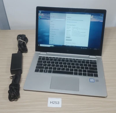 HP Elitebook x360 1030 G2 13.3" Touchscreen i5-7300u 8GB 128GB SSD Win 10 H253 - Image 1 of 4
