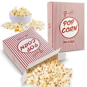 MT Products Paper Popcorn Boxes for Party/1.25 oz Popcorn Bucket - Pack of 800 - Picture 1 of 5