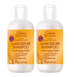 2X Shea Solutions Deep Moisture Shampoo, 8 oz. Each - Picture 1 of 3