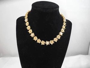 CastleCliff Faux Pearl and Crystal Necklace - Picture 1 of 11