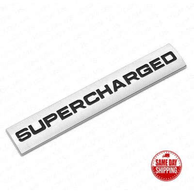 For Range Rover Supercharged Letter Car Sport Tailgate Logo Emblem Badge SV SVR - Изображение 1 из 4