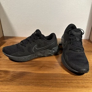 NIKE Men's Renew Ride 2 Running Shoes Sz 12 Black CU3507-002 EXCELLENT! - Picture 1 of 10