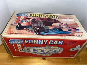 1976 IDEAL EVEL KNIEVEL FUNNY CAR With Box - Read Description (B) - Picture 1 of 13