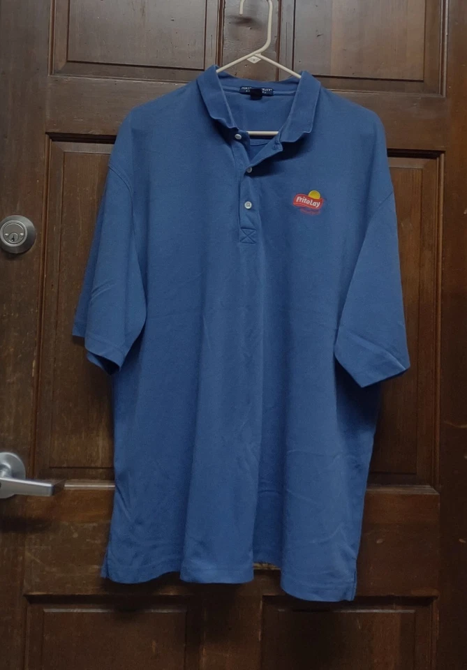 Port Authority Signature FRITO LAY Azul Uniforme de Empleado Polo Para Hombres Talla 2XL Foto 1 de 4
