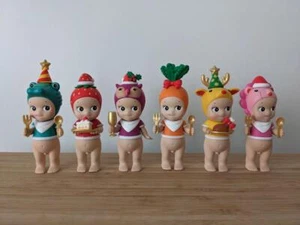 Sonny Angel Christmas Dinner Series Assorted 6 Types Figure Set - Picture 1 of 2