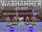 Warhammer 40K Necrons  Cryptothralls X2 Pro Painted - Necron Warriors