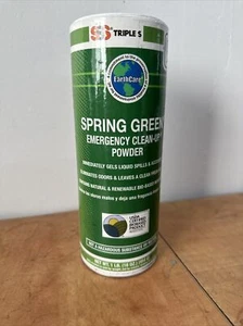 SSS Spring Green Emergency Clean Up Powder spills liquid odor remover absorbent - Picture 1 of 5