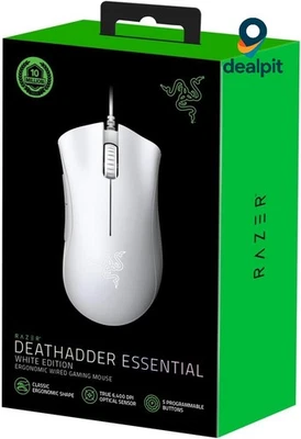 Razer DeathAdder Essential 6400dpi, White Edition - Bild 1 von 4