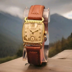 RARE Vintage 1950's Bulova Director A SWISS MECHANICAL HANDWIND WATCH FOR PARTS  - Picture 1 of 10