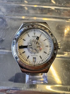 Swatch Irony Automático Yas401 Pantalla de Fecha Giratoria Preciosa Edición Limitada - Imagen 1 de 8