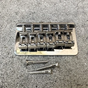 Fender Player Series Telecaster HH Tele Bridge + Screws Chromed Brass Guitar - Bild 1 von 2