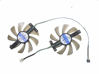 2PCS CF9015H12S DC12V 0.40A Graphics card fan For ZOTAC RTX2080ti 2080 Twin Fan - Image 1 of 2